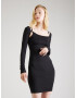 Calvin Klein Jeans Rochie negru / alb - Pled.ro