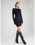 Calvin Klein Jeans Rochie tricotat negru - Pled.ro