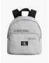 Calvin Klein Jeans Rucsac 'Seasonal' gri / gri metalic / negru / alb - Pled.ro