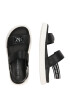 Calvin Klein Jeans Sandale 'VELCRO' negru / alb - Pled.ro