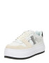 Calvin Klein Jeans Sneaker low 'ELLA' bej deschis / gri / negru / alb - Pled.ro