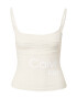 Calvin Klein Jeans Top alb / alb murdar - Pled.ro