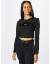 Calvin Klein Jeans Top negru / alb - Pled.ro