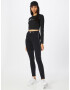 Calvin Klein Jeans Top negru / alb - Pled.ro