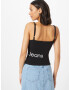 Calvin Klein Jeans Top negru / alb - Pled.ro