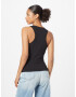 Calvin Klein Jeans Top negru / alb - Pled.ro