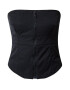 Calvin Klein Jeans Top negru / alb - Pled.ro