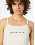 Calvin Klein Jeans Top negru / argintiu / alb - Pled.ro