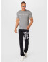 Calvin Klein Jeans Tricou gri amestecat / alb - Pled.ro