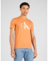 Calvin Klein Jeans Tricou gri / portocaliu / alb - Pled.ro