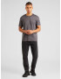 Calvin Klein Jeans Tricou 'Institutional' gri închis / negru - Pled.ro