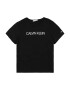 Calvin Klein Jeans Tricou 'INSTITUTIONAL' negru / alb - Pled.ro