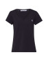 Calvin Klein Jeans Tricou negru / alb - Pled.ro