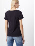 Calvin Klein Jeans Tricou negru / alb - Pled.ro