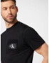 Calvin Klein Jeans Tricou negru / alb - Pled.ro