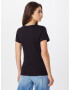 Calvin Klein Jeans Tricou negru / alb - Pled.ro