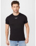 Calvin Klein Jeans Tricou negru / alb - Pled.ro