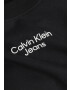 Calvin Klein Jeans Tricou negru / alb - Pled.ro