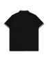 Calvin Klein Jeans Tricou negru / alb - Pled.ro