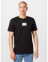 Calvin Klein Jeans Tricou negru / alb - Pled.ro