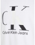 Calvin Klein Jeans Tricou negru / alb - Pled.ro