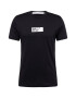 Calvin Klein Jeans Tricou negru / alb - Pled.ro