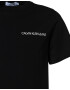 Calvin Klein Jeans Tricou negru / alb - Pled.ro