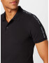 Calvin Klein Jeans Tricou negru / alb - Pled.ro