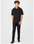 Calvin Klein Jeans Tricou negru / alb - Pled.ro