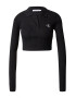 Calvin Klein Jeans Tricou negru / alb - Pled.ro