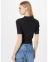 Calvin Klein Jeans Tricou negru / alb - Pled.ro