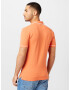 Calvin Klein Jeans Tricou portocaliu / alb - Pled.ro