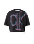 Calvin Klein Jeans Tricou turcoaz / roz / negru - Pled.ro