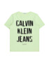 Calvin Klein Jeans Tricou verde deschis / negru - Pled.ro