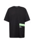 Calvin Klein Jeans Tricou verde mentă / negru / alb - Pled.ro