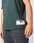 Calvin Klein Jeans Tricou verde pin / alb - Pled.ro