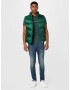 Calvin Klein Jeans Tricou verde smarald / negru / alb - Pled.ro