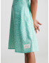 Calvin Klein Rochie verde pastel / alb - Pled.ro