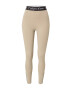 Calvin Klein Sport Leggings maro cappuccino / negru - Pled.ro