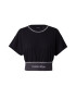 Calvin Klein Sport Tricou funcțional negru / alb - Pled.ro