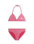 Calvin Klein Swimwear Costum de baie două piese roz deschis / alb - Pled.ro