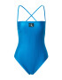 Calvin Klein Swimwear Costum de baie întreg azuriu / negru / alb - Pled.ro