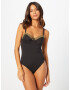 Calvin Klein Swimwear Costum de baie întreg bej deschis / negru - Pled.ro