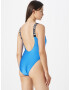 Calvin Klein Swimwear Costum de baie întreg cyan / negru / alb - Pled.ro