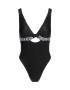 Calvin Klein Swimwear Costum de baie întreg negru / alb - Pled.ro