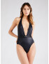 Calvin Klein Swimwear Costum de baie întreg negru / alb - Pled.ro