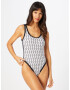 Calvin Klein Swimwear Costum de baie întreg negru / alb - Pled.ro