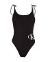 Calvin Klein Swimwear Costum de baie întreg negru / alb - Pled.ro