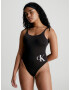 Calvin Klein Swimwear Costum de baie întreg negru / alb - Pled.ro