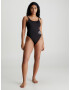 Calvin Klein Swimwear Costum de baie întreg negru / alb - Pled.ro